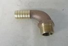 Marine Hardware Degree Brass 3/4" Hose Adapter PTHA90-0.75X0.75 Boat New. Price: $14.95.