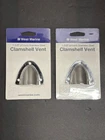 New West Marine Clamshell Vents Pack Of 2 Free Shipping 180349 41MM Stainless. Price: $19.99.