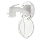 Ambassador Marine Recessed Shower Kit Plastic Lid/cup #137-0000-WH-R New. Price: $62.03.