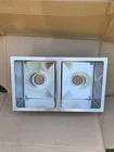Lippert Components Rv Double Bowl Sink, #385314, New, 27X16X7, Stainless Steel. Price: $235.00.