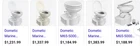 Dometic M65 Series Marine Gravity Toilet New. Price: $650.00.