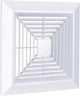 Bathroom Exhaust Fan Cover White Ceiling 9X9 Inches, New. Price: $14.41.