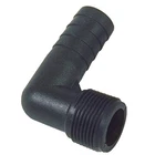 Forespar 901000 HECM-8 Marelon 5/8" Hose Barb X 1/2" Npt Male Elbow Fitting New. Price: $11.95.