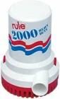 Rule 10 Bilge Pump 2000 Gph 12V Submersible Non-automatic Sailboat Marine New. Price: $173.51.