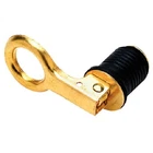 Seachoice 1 Inch Brass Snap Lock Neoprene Drain Plug For Boats New. Price: $13.79.