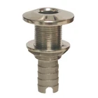 Groco Stainless Steel Hose Barb Thru-hull Fitting 1-1/8" HTH-1125-S New. Price: $32.25.
