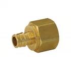 Uponor LF4575075 Straight, Brass, Barbed 1/2", Npt 3/4" New. Price: $18.39.