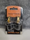 New Field & Stream Baitwell Plug 1/2" Brass Adjusts And Seals Tight Pack. Price: $6.00.