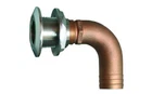 Groco 1-1/2" Hose Barb Stainless Curved Thru Hull New. Price: $140.80.