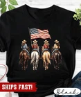 Patriotic Cowgirls Shirt, Horse Riding Tee, 250TH Anniversary American 4TH Of Ju New. Price: $16.49.