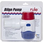 Rule 1100GPH Standard Bilge Pump 24V 29-27DA24 New. Price: $68.95.