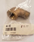 Midland Metal 44-163 Bronze 1/2" Npt (m) To (f) 90 Elbow Pipe Adapter New. Price: $9.95.