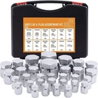 Orfs Cap Plug Kit Hydraulic Hose Tube And Pipe O-ring Face Seal -64 Pcs New. Price: $100.21.