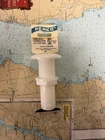 Perko #0328DP6A White Thru-hull Fitting For 1-1/8" Hose. New. Price: $7.00.