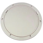 Beckson 8" Smooth Center Pry-out Deck Plate White New. Price: $62.87.