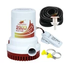 Submersible Boat 2000GPH Bilge Water Pump 12V Dc With Float Switch... New. Price: $150.38.