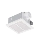 Tech Drive Bathroom Fan 1.0SONE Dc Motor With No Attic White New. Price: $72.99.