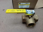 Apollo Valves 70-606-01 1-1/4" Bronze Ball 3-WAY Threaded End New Os. Price: $65.32.