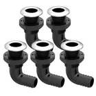 Seaflo 5/8" 90 Angled Thru Through-hull Fitting With Built-in-check Valve, New. Price: $79.87.