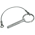 Whitecap Industries S-1019C Stainless Steel Quick Release With Lanyard And New. Price: $37.60.