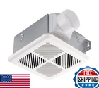 Tech Drive Quiet 50 Cfm 1.2 Sone Bathroom Exhaust Fan - No Attic Access New. Price: $47.98.