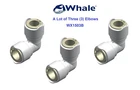 3-MARINE Whale WX1503B Equal Elbow 15MM Nsf Plumbing Pipe Quick Connect Fitting. Price: $18.95.