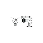 Sea Dog 520833 90 Thru-hull With Stainless Cap, 1-1/8" New. Price: $26.27.