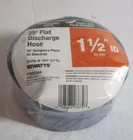 Watts, Lay-flat Discharge Hose, 1-1/2-INCH By 25-FOOT New. Price: $24.99.