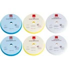 Wf Series 7" Rotary Waffle Foam Pads Bundle - Includes 2 Coarse, Fine And Ul New. Price: $139.99.