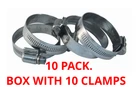 Pack Trident 710-1381 Stainless Steel Hose Clamp 1-1/2" To Boat 38-50MM New. Price: $39.92.