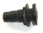 Bilge Thru Hull Connector Fitting 1-1/8" Black New. Price: $13.21.