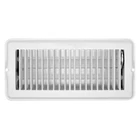 Rv Designer H876 4" X 10" White Metal Dampered Floor Register New. Price: $31.33.