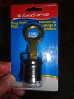 Sea Sense Snap Drain Plug 1-1/4" #50032314 Brass New. Price: $9.75.