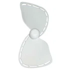 Seekr By Caframo Replacement Blade F/chinook W/rocker Switch - White 70733WBG New. Price: $23.99.