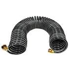 Trident Marine 167-50 Coiled Wash Down Hose Brass Fittings 50' New. Price: $52.35.
