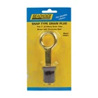 Seachoice 18821 Black Brass Fully Adjustable Twist Turn Drain Plug 6.5 LX1 In. New. Price: $9.59.