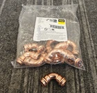 (qty 10) Viega 77317 Propress 1/2" (pxp) 90DEG Elbow Copper Fitting New. Price: $39.59.
