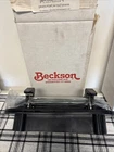 -new- Beckson PO410DBS-10, Drain Port, 4X10X2 Black Frame, Smoked Lens. Price: $70.00.