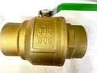 Matco Norca Lead Free 4'' Cxc Brass Ball Valve Full Port 600 Wog 759C11LF New. Price: $195.00.