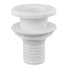 Attwood Thru-hull Connector 1-1/2" White #3875-3 New. Price: $10.28.