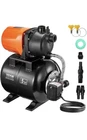 Vevor 1.6 Shallow Well Pump With Pressure Tank 1320 Gph New. Price: $170.00.