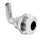 Whitecap 90-DEGREE Duplex Ss Thru-hull 1" Hose #6578X New. Price: $74.91.