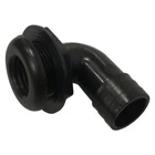TH-1890T-DP Marine Boat Threaded Overflow Drain Elbow 1-1/8 Inch Black New. Price: $23.33.