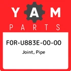 F0R-U883E-00-00 Yamaha Joint, Pipe F0RU883E0000, New Genuine Oem Part. Price: $25.30.