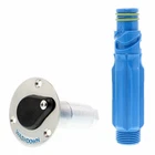 Jabsco 31911-0000 Washdown Quick Connect Marine Stainless Flush Mount 1/2" Npt New. Price: $144.67.