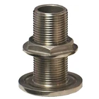 Groco TH-500-WS 1/2" Nps Npt Combo Stainless Steel Thru-hull Fitting W/nut New. Price: $25.24.