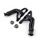 Chevy Sbc 350 1955-57 TRI-5 Mid Length Black Headers Straight Plug Heads New. Price: $229.55.