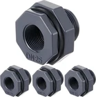4 Pcs 1 Inch Bulkhead Fitting Pvc Water Tank Connector Plumbing Pipe Threaded New. Price: $32.36.