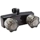 Empire Brass U-YJW9053VBLK-A Shower Valve 4" Black D-spud New. Price: $47.08.