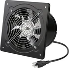 Nalle Exhaust Fan 80W 500CFM Through-wall Installation 8INCH, Black New. Price: $52.11.